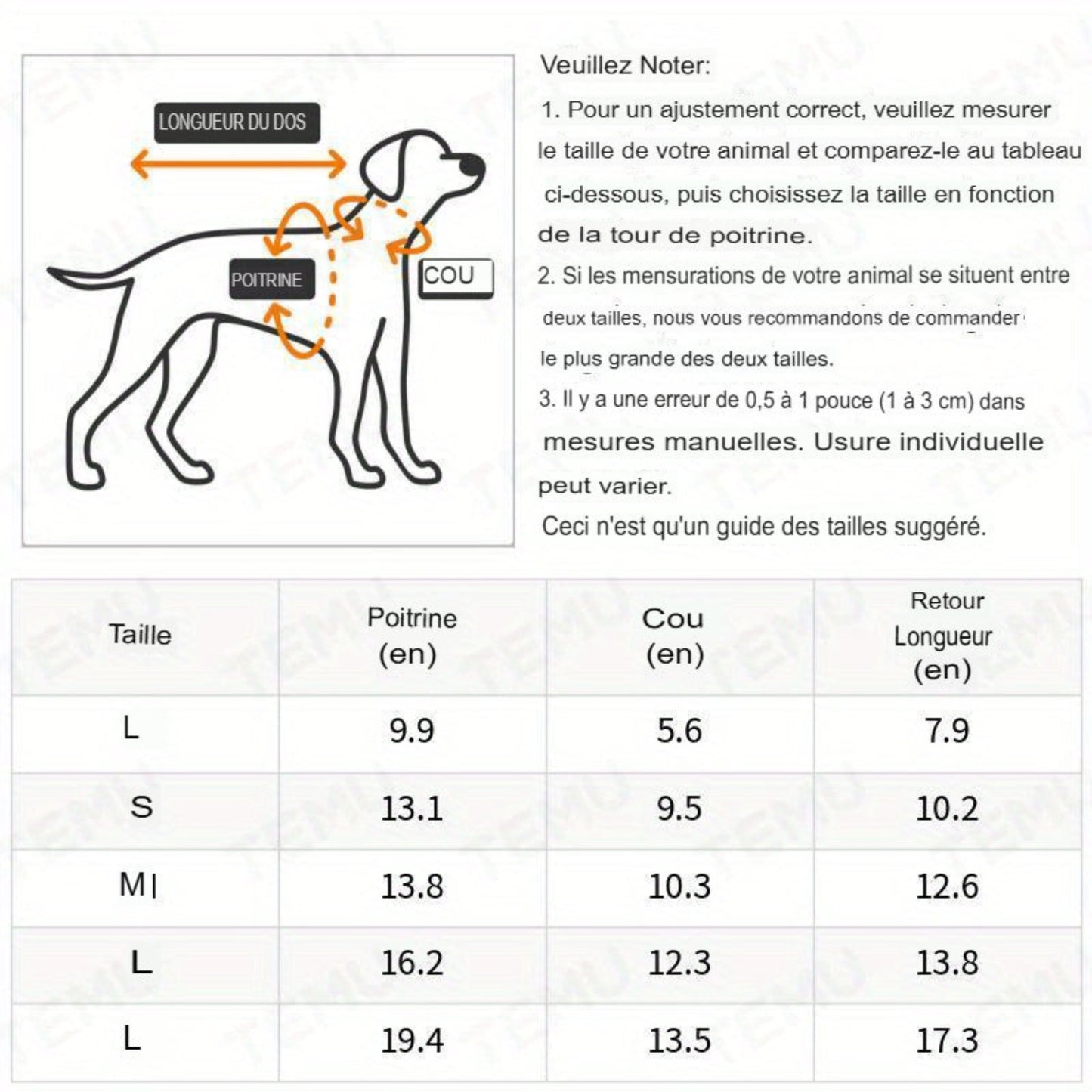 Robe pour chien avec attache pour laisse – tenue mignonne pour petits animaux