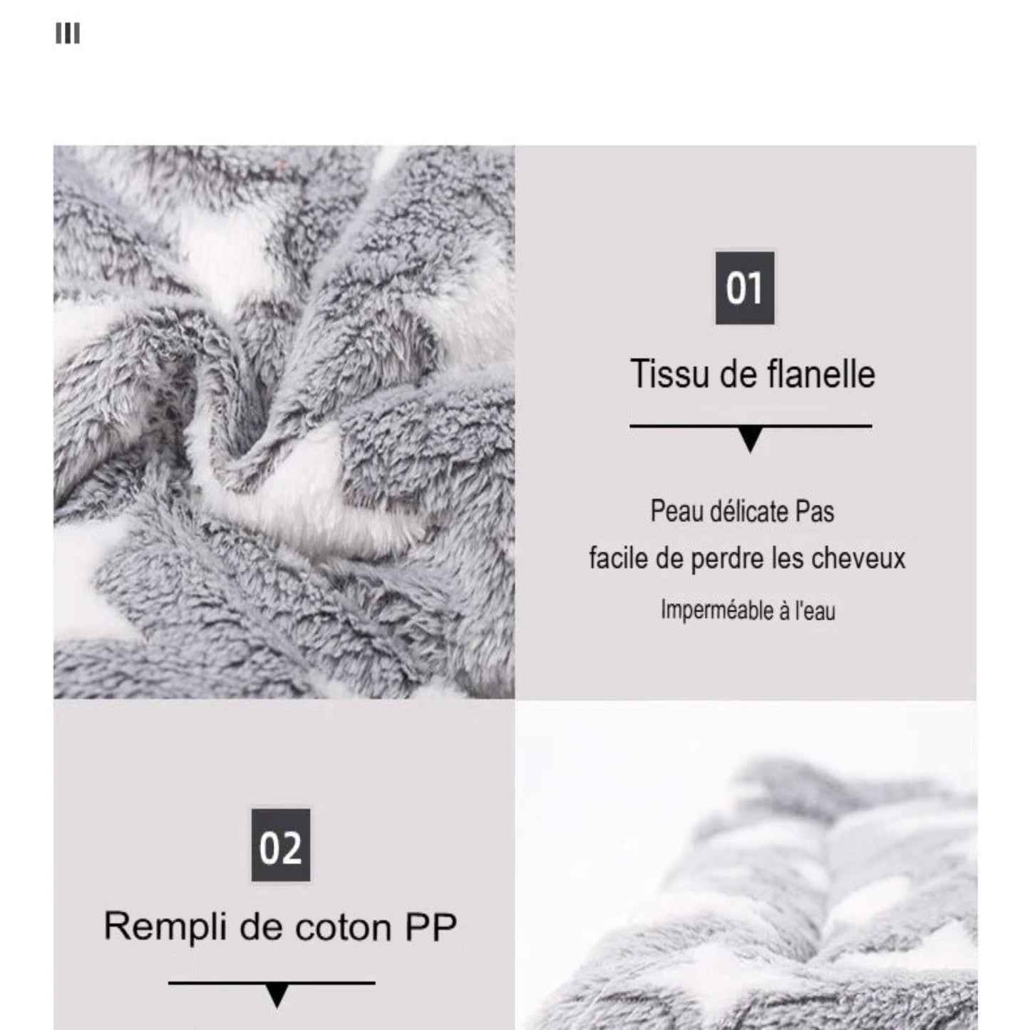 Matelas confort pour chien & chat – Moelleux, doux et lavable - Le Panier du Chien