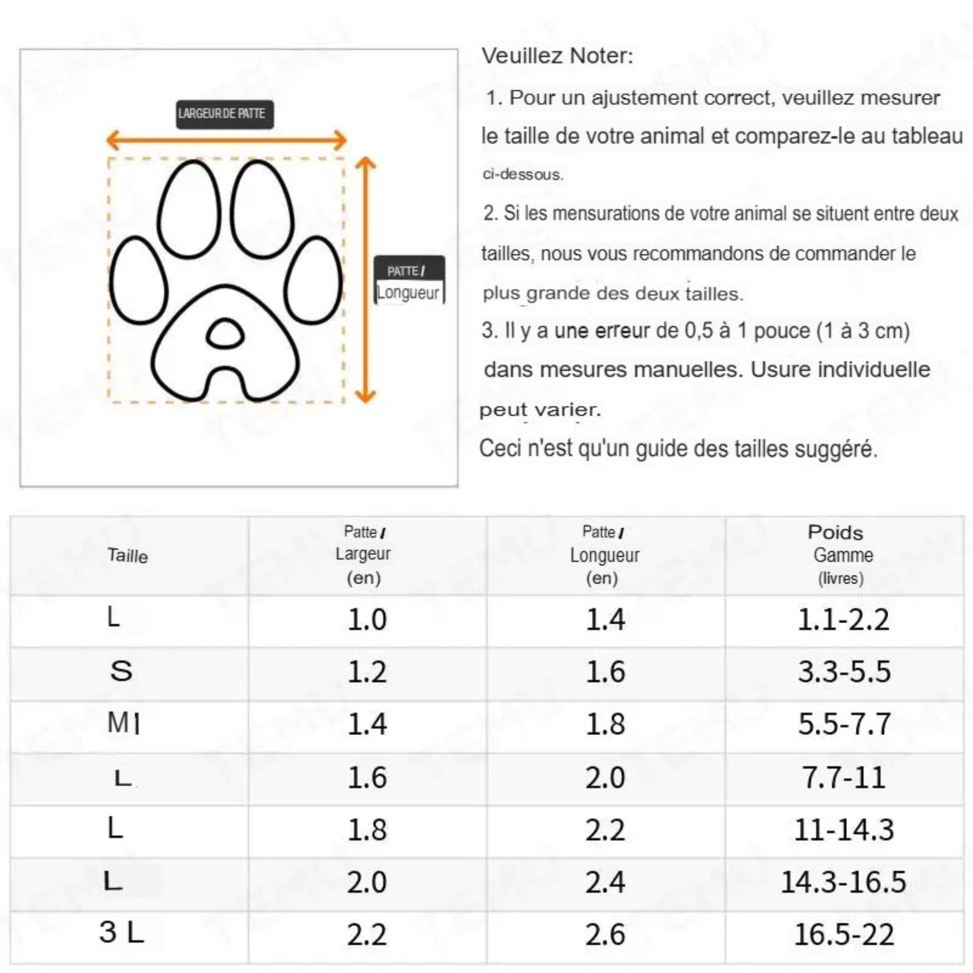 Chaussures résistantes à l’eau pour petits chiens – 4 pièces, bottes de pluie confortables - Le Panier du Chien