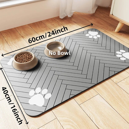 Tapis absorbant pour chien et chat – Antidérapant, imperméable, facile à nettoyer - Le Panier du Chien