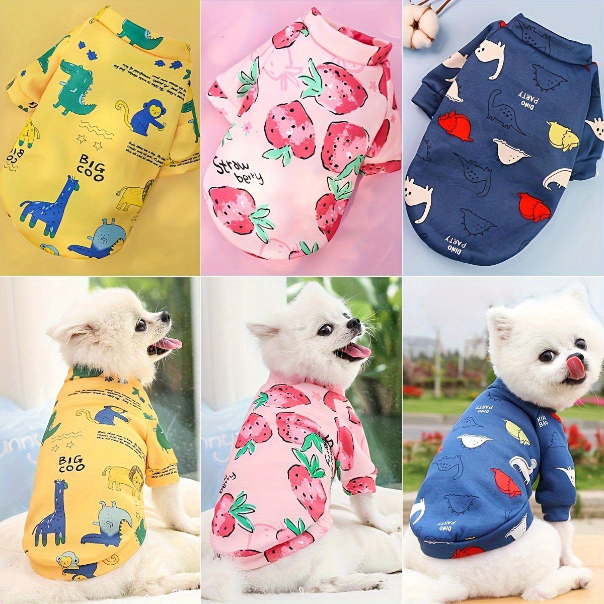Sweat Cozy Dog pour Petits et Moyens Chiens – Vêtement Chaud Hiver & Printemps