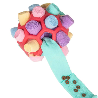 balle à renifler pour chien jouet interactif d’enrichissement mental