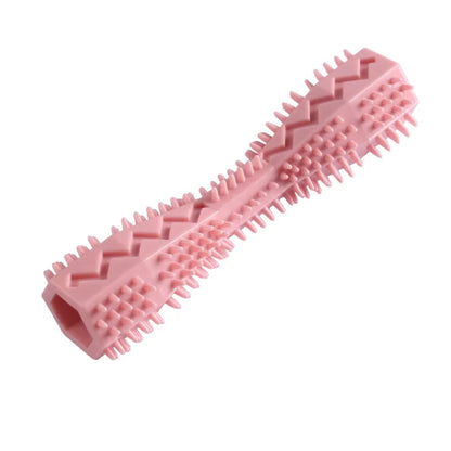 brosse à dents pour chien jouet à mâcher en caoutchouc souple