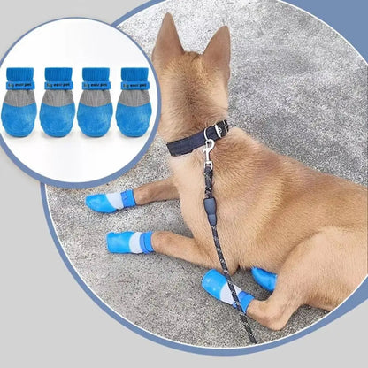 Chaussures d’hiver pour petits chiens – Imperméables, semelle souple et chaudes, lot de 4 - Le Panier du Chien
