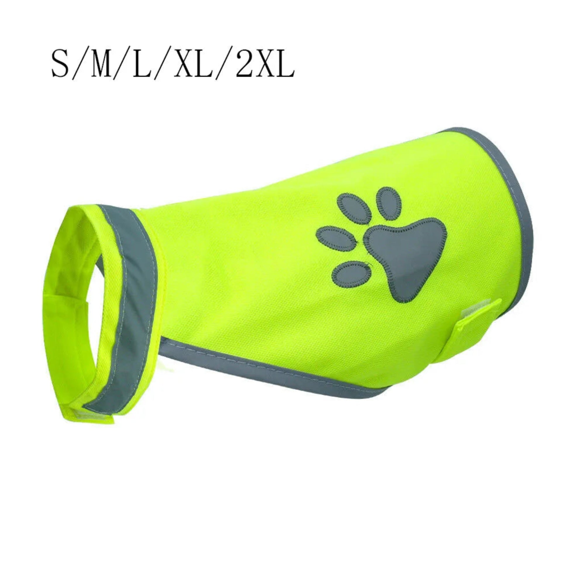 Gilet de sécurité réfléchissant pour chien – Veste fluorescente haute visibilité pour sorties extérieures - Le Panier du Chien
