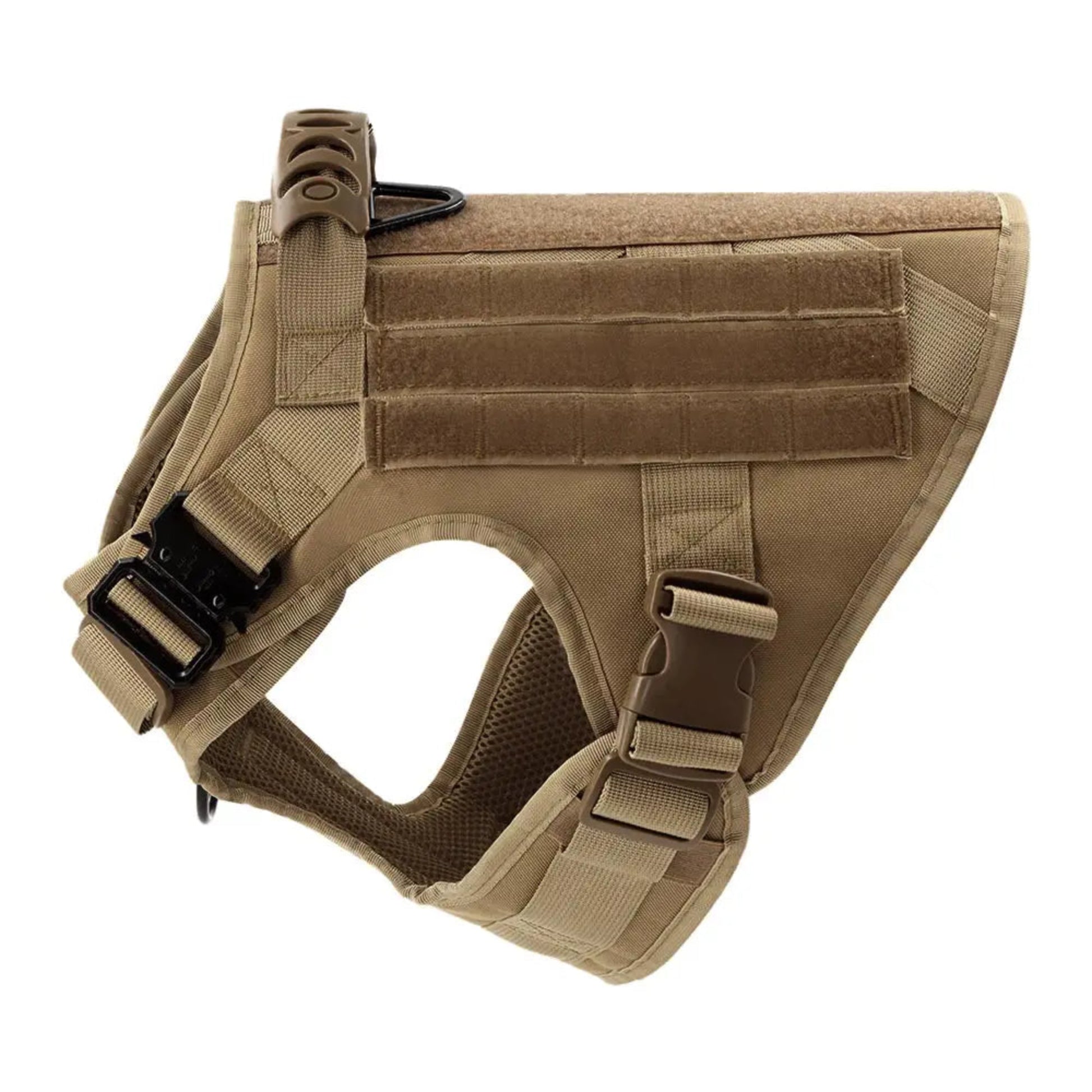 Harnais tactique MOLLE pour grands chiens – Harnais de formation pour Berger Allemand et Malinois - Le Panier du Chien