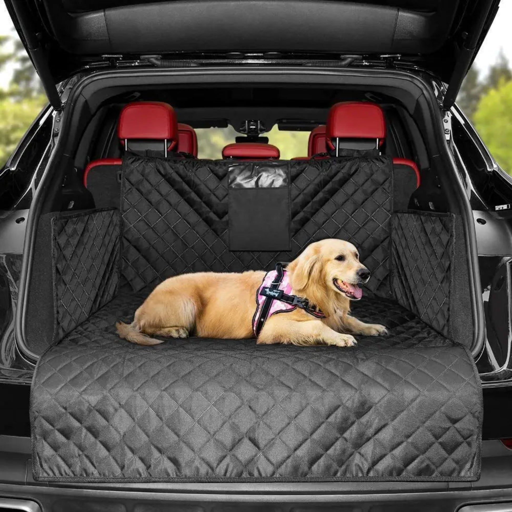 Housse de siège voiture pour chien – Imperméable, durable et protection véhicule - Le Panier du Chien