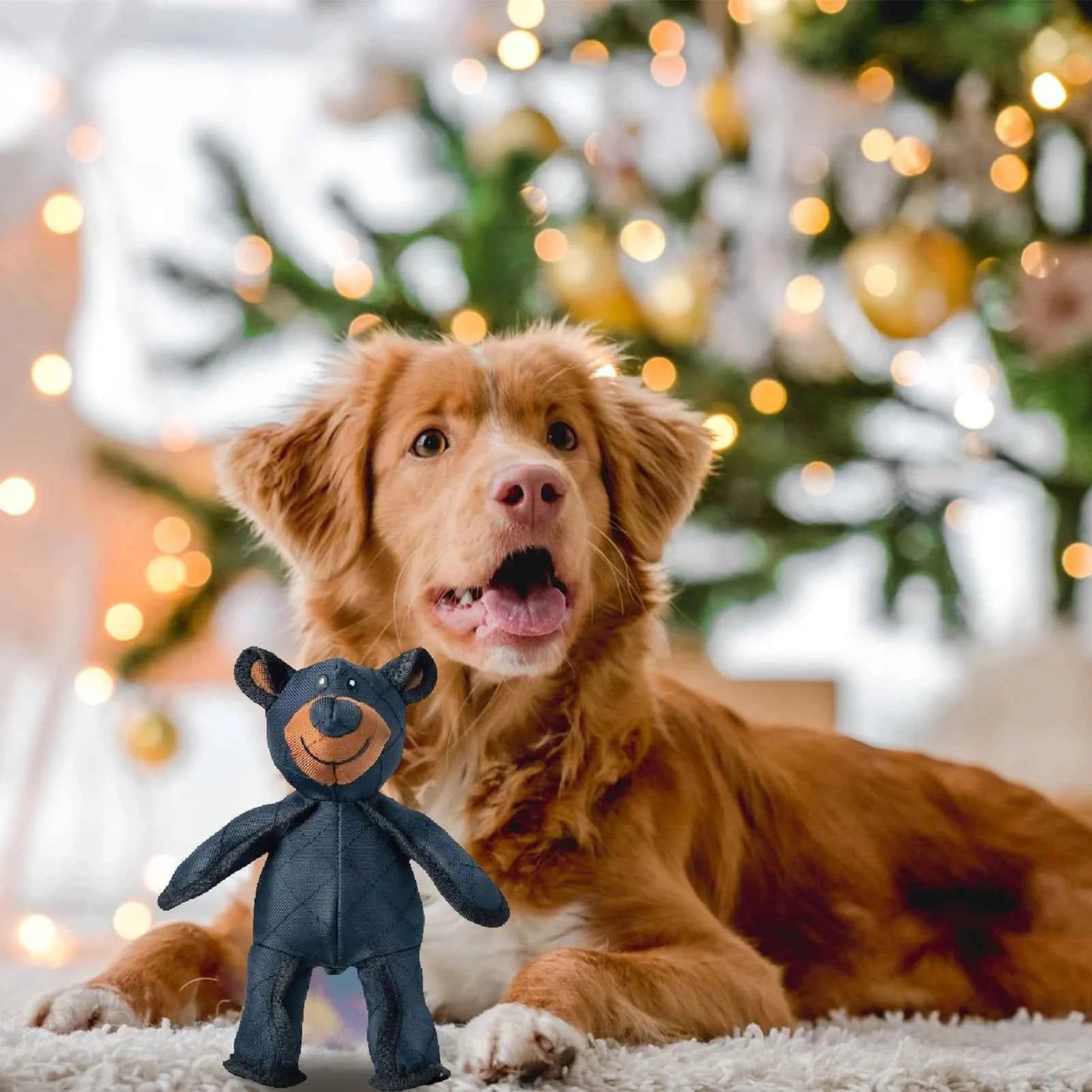 jouet à mâcher ours indestructible pour chien moyen et grand