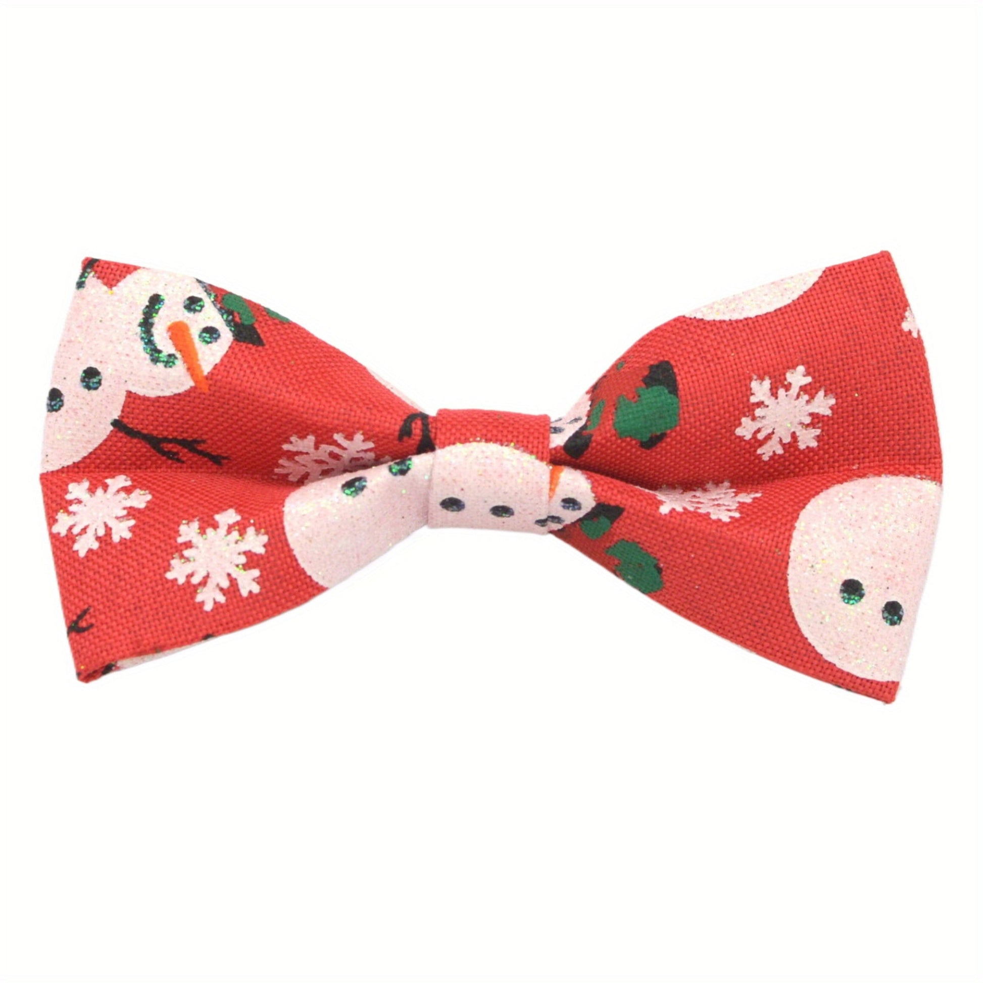 Nœuds papillon de Noël pour animaux – lot de 10 accessoires festifs pour chiens et chats