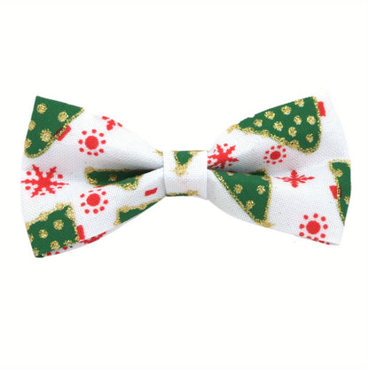 Nœuds papillon de Noël pour animaux – lot de 10 accessoires festifs pour chiens et chats