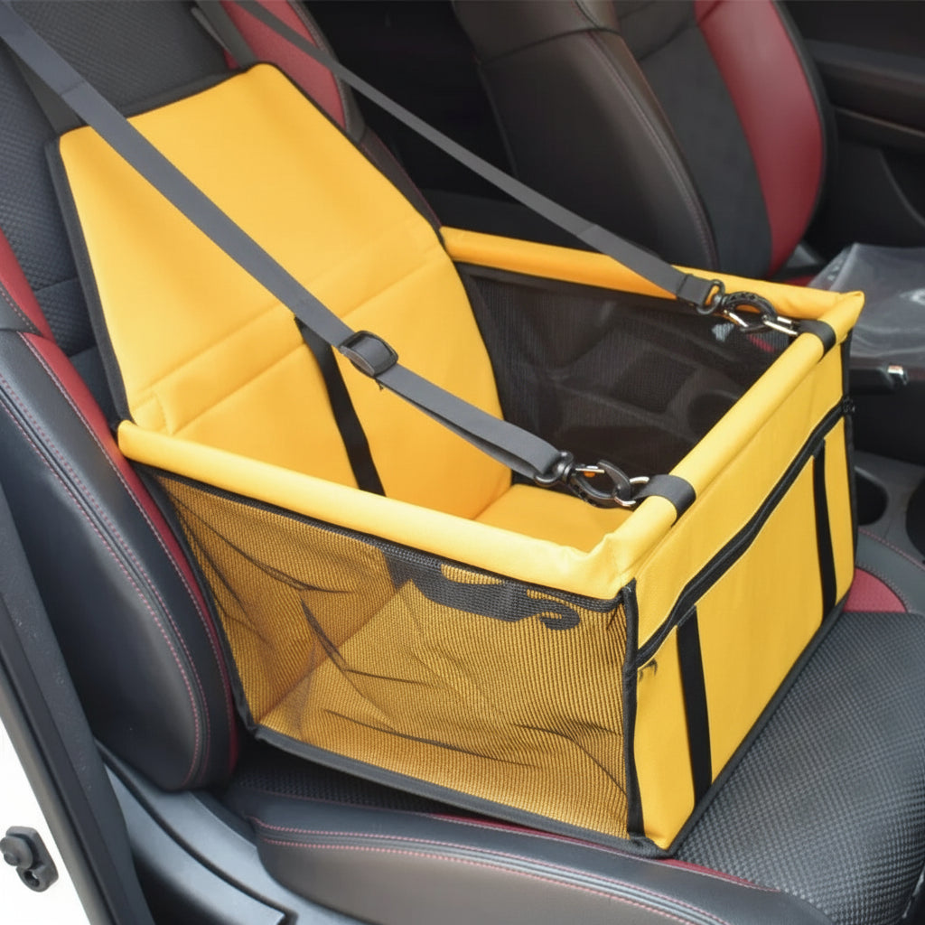 Sac de siège de voiture pour animaux – Double épaisseur, imperméable et pliant - Le Panier du Chien