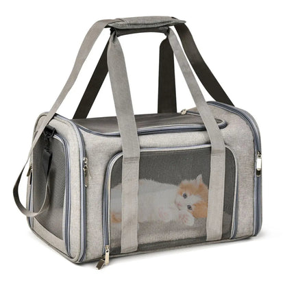 Sac de transport pour chien et chat – Voyage, avion, polyester renforcé - Le Panier du Chien